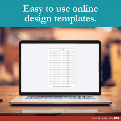 Premium Label Supply White Sticker Return Address Labels – 1.75" x .5" – Laser/Inkjet Compatible – (80 per Sheet), 100 Sheets – 8000 Total Adhesive Labels