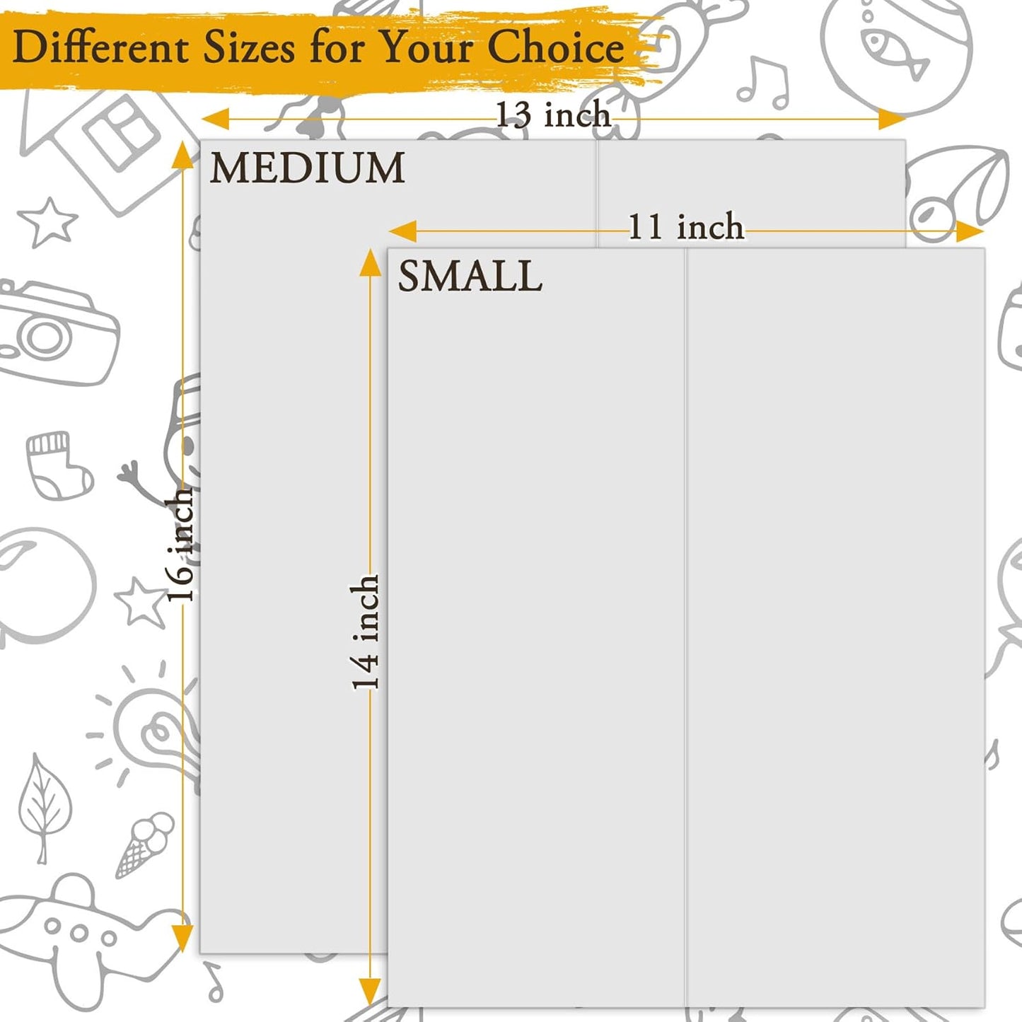 4Pcs Medium Trifold Poster Board, 26 x 16 Inches White Tri Fold Poster Boards Corrugated Presentation Cardboards for Science Fair, School Projects, Exhibitions, and Business Presentations