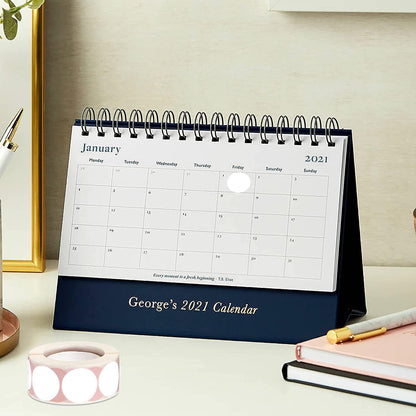 SHYGO® 1“White Circle Dot Stickers Color Coding Labels, 1000PCS 2 Rolls