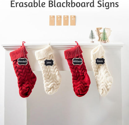 20Pcs Mini Chalkboard Signs,Chalkboard Tags with String,Hanging Small Chalkboard Sign,Wooden Erasable Price Message Tags Blackboard,Double-Sided Hanging Food Labels for Party Buffet