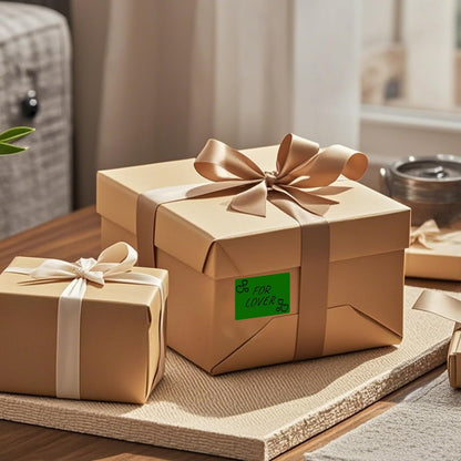 Color Coding Stickers Rectangle 3×2 Inch Vinyl Green Sticker Removable Waterproof Writable File Folder Moving Labels for Boxes Home Office Marking 40 PCS