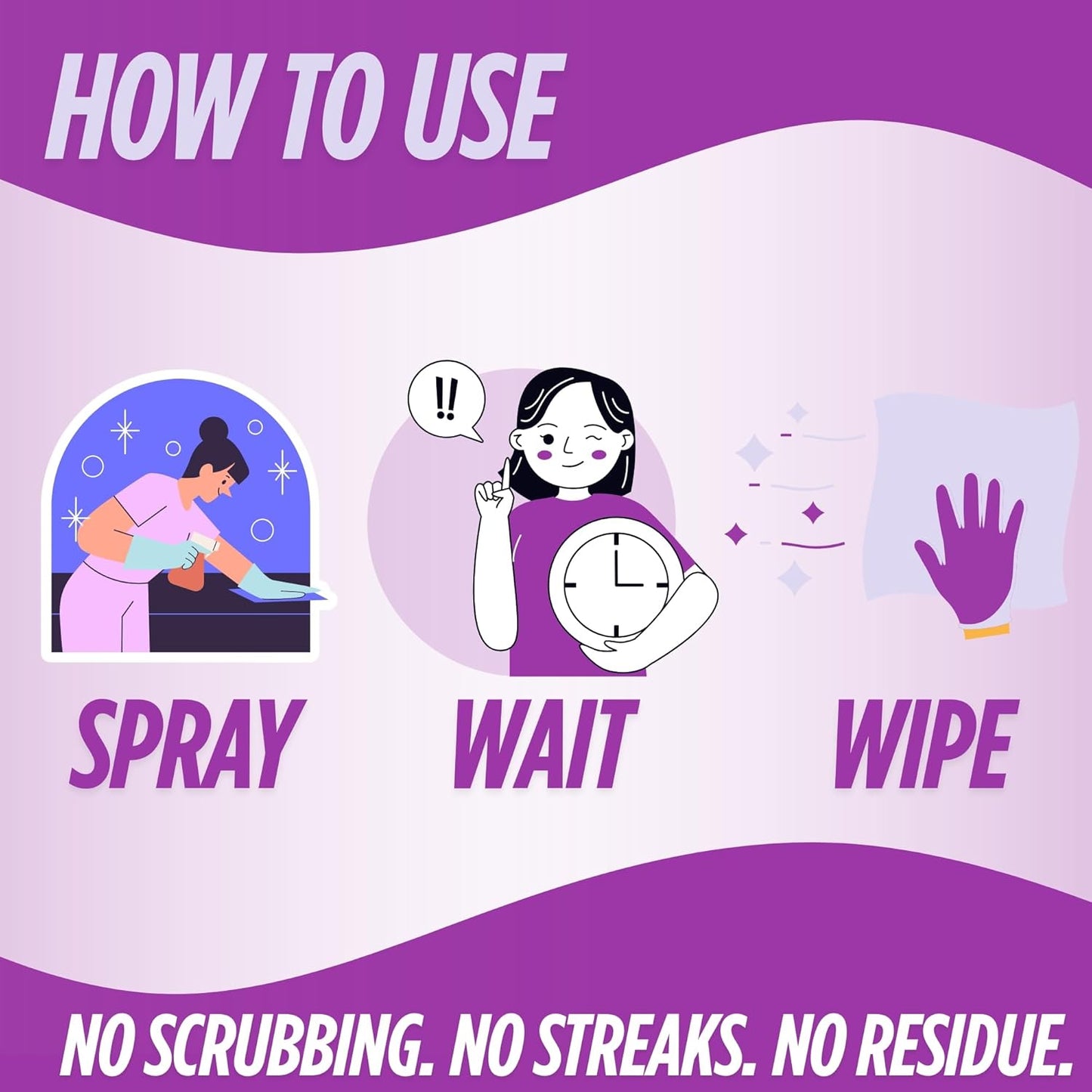 Oh Yuk All Purpose Cleaner – Multi-Purpose Concentrate Refill for Kitchen, Bathroom, Cabinets, Counters, Stainless Steel, Tile & More | Makes 4X More | Biodegradable, Vegan, Cruelty-Free | Made in USA