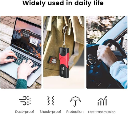 64GB USB 3.0 Flash Drive 10 Pack KOOTION USB 3.0 Thumb Drive Retractable 64G Zip Drive Ultra High Speed USB Stick Jump Drive Rugged Memory Stick with LED Indicator for Data Storage and Transfer