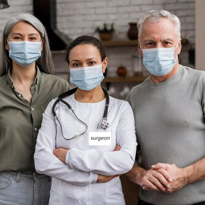 100 Pcs Name Tags Holders with Pin 3.5 X 2.2 in Names Badge Pin Holders with 100 Pcs Inserts Card Clear Plastic Name Tag Holder for Meeting Seminar Show Event