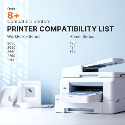 E-Z Ink Remanufactured Ink Cartridge Replacement for Epson 220 XL 220XL T220XL to use with WF-2760 WF-2750 WF-2630 WF-2650 WF-2660 XP-320 XP-420 XP-424(4 Black, 2 Cyan, 2 Magenta, 2 Yellow) 10Pack