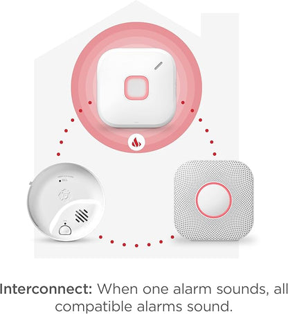 First Alert SC5 Hardwire Smart Smoke & Carbon Monoxide Alarm, SMCO600NV-AC, 1-Pack