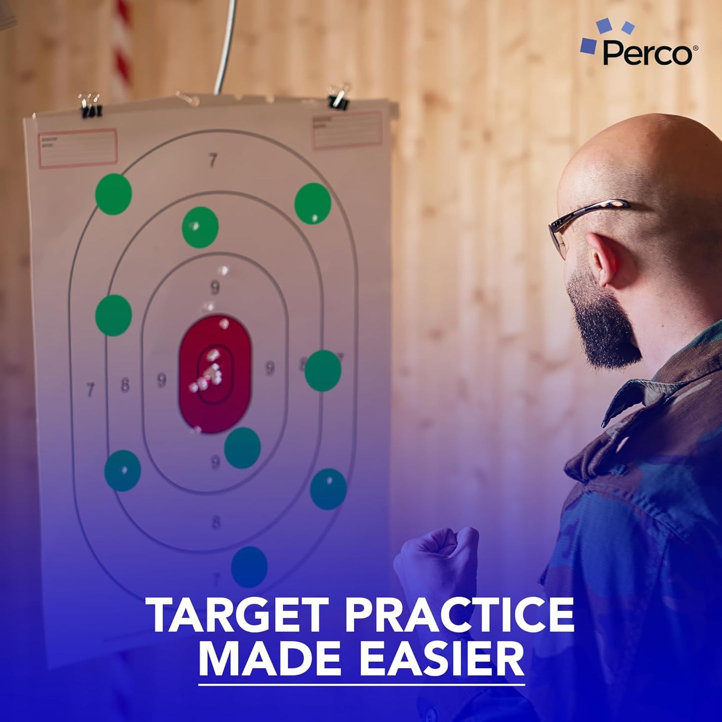 Perco Green 2-Inch Round Circle Dot Sticker Labels - Multi-Roll Pack (3 Rolls, 500 Labels Each) - Permanent Adhesive, Vibrant Colors, Strong Hold - Perforated for Easy Use - Made in USA