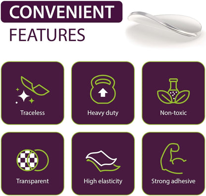 Sticky Dots Double Sided 120PCs - Poster Putty Removable Non Marking - Adhesive Dots Picture Hangers Without Nails - Double Sided Tape Sticky Pads for Crafts Hanging Balloon Stickers