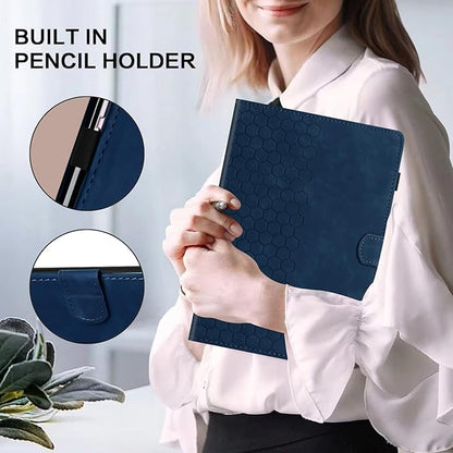 Case for Samsung Galaxy Tab A9 Plus/A9+ 5G 11 Inch 2023 Model (SM-X210/X216/X218), Multi-Angle Viewing Smart Stand with Pocket Auto Wake/Sleep PU Leather Tablet Cases Flip Folio Cover Blue