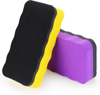 Tamaki 6 Pack Magnetic Whiteboard Eraser, Dry Eraser Board Erasers, Dry Erasers for White Board, Whiteboard Erasers for Kids Classroom, 6 Colors, Wavy, 4.2 x 2.2 x 0.8 Inch