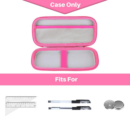 Hard Case Replacement for Texas Instruments TI-30XIIS TI-30XS TI-30Xa TI-36X Pro Scientific Calculator Case Only (Pink + Off White Case)
