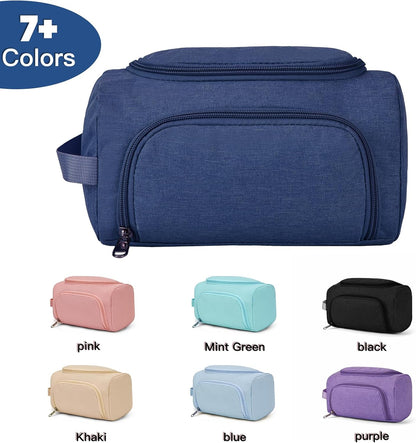 Large Pencil Pouch,Pencil Case Aesthetic,Zipper Pencil Box For Girls Back To School Supplies Emergency Bag Makeup Bag (DeepBlue)
