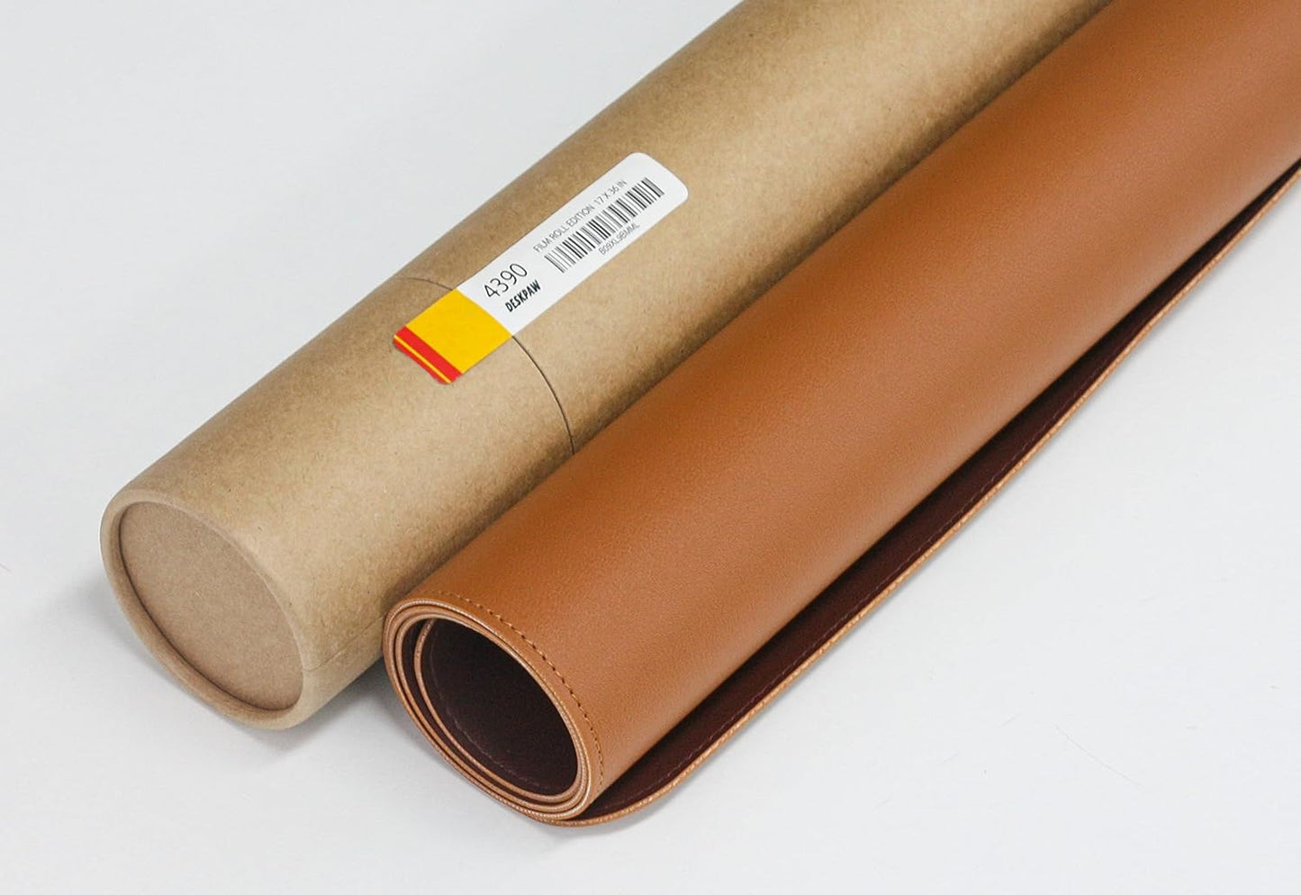 Dual-Sided Leather Desk Pad,Blotter for Laptop Computer,Mouse Pad,Writing,Drawing,Arts and Craft Mat (17"x24", Brown/Dark Brown)