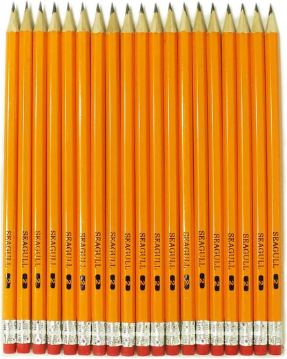 1000 Count Bulk Pack Pencils Pre-sharpened with Erasers Yellow Graphite Pencils for Back to School Teacher Supplies, No. 2 HB for Writing Drawing Sketching, Kids Party Favors
