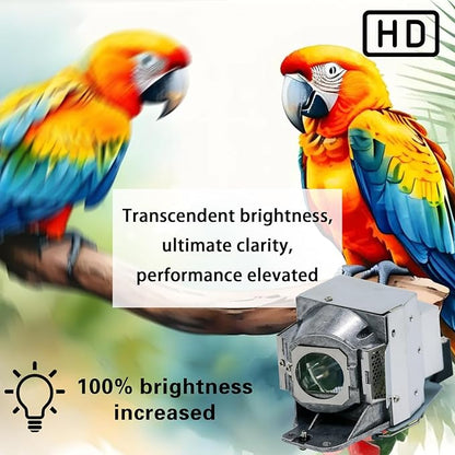 5J.J7L05.001 Replacement Projector Lamp Bulb for BenQ W1070 HT1075 W1080ST HT1085ST W1070+ W1080ST+ MH630 MH680 W108ST HT1085ST W1250 i700 TH680 TH681 with Housing