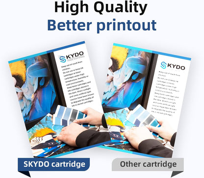 LC406XL Ink Cartridges Compatible for Brother LC406 XL LC406XL LC406 Work with Brother MFC-j4335DW MFC-j6555DW MFC-j4535DW MFC-j5855DW MFC-J6955DW Printer(Black, Cyan, Magenta, Yellow, 4 Packs)