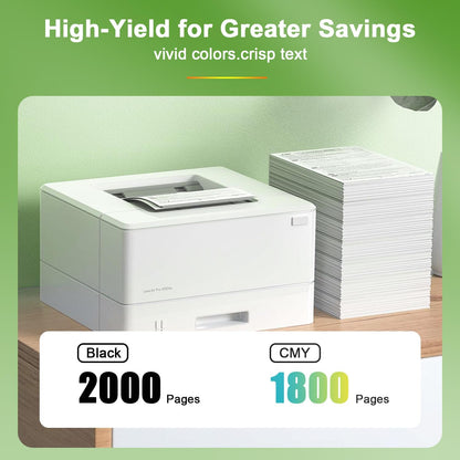 952XL Ink Cartridges Combo Pack with Upgrade Device Replacement for HP 952 XL Ink Cartridge for HP Officejet Pro 7740 8720 8710 8210 8715 8740 8702 8730 8725 Printers (Black Cyan Yellow Magenta)