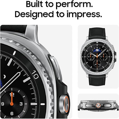 Samsung Galaxy Watch 8 Classic (2025) 46mm LTE Smartwatch, Cushion Design, Rotating Bezel, Quick Button, Sleep Coaching, Running Coach, Energy Score, Black [US Version, 2 Yr Warranty]