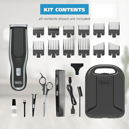 Wahl Clipper Self-Haircut Pro Lithium Ion Cordless Hair Clippers, Easy to Use Self Haircutting Kit Designed for DIY Haircuts – Model 3026122