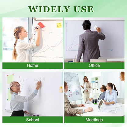 6 Pack Dry Erase Wipes 600 pcs Whiteboard Cleaning Wipes Wet Whiteboard Cleaner Classroom Teacher Supplies, 100 pcs Per Canister