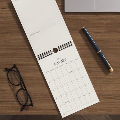 Jotsome Small Calendar 2025-2026, Monthly Mini Calendar From Now to December 2026 Small 6x9 inch for Home and Office, Easy Planning