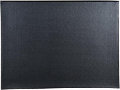 KINGFOM 18''x14'' Large Rectangle A3 Desk Writing & Drawing Desk Pad &Board Table Protector Mat with Paper Clip on Top Black