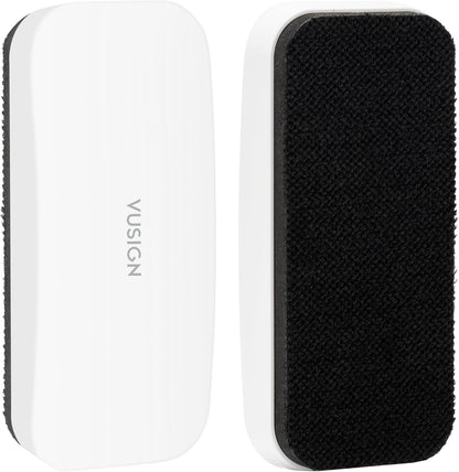 VUSIGN Magnetic Dry Erase Whiteboard Eraser, Glass Board Eraser for Dry Erase Board, Glass Board, Calendar Board, Office, Home,School Supplies, 2 Pack