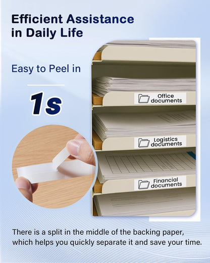 6-Pack Replace for Brother P Touch Label Tape TZe-241 TZe241 TZ-241 Compatible with Brother Label Maker Tape TZe TZ Tape PT-D410 PT-D400 PT-D610BT PT-D600, 3/4 18mm 0.7 Laminated Black on White