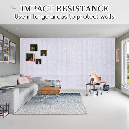 Large Cork Board Alternative, 12 Pack Felt Board with Safe Removable Adhesive Tabs Felt Wall Tiles, Large Cork Boards for Walls, Cork Board for Home Office, Pin Boards for Walls, Stripe Marble White