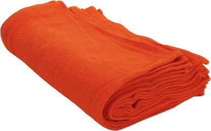 Arkwright Surgical Huck Towels - (Pack of 12) Lint Free & Highly Absorbent Pre-Treated Cotton Cleaning Cloths, Perfect for Medical, Auto Detailing, Window Glass, and Shop, 16 x 26 in, Orange