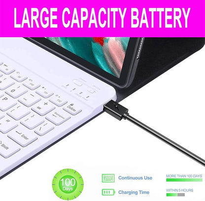 Keyboard case for Samsung Galaxy Tab A11 Plus / A9 Plus 11 inch, Bluetooth Backlit A9+ Keyboard Case with S Pen Holder for A11+ 11", Purple