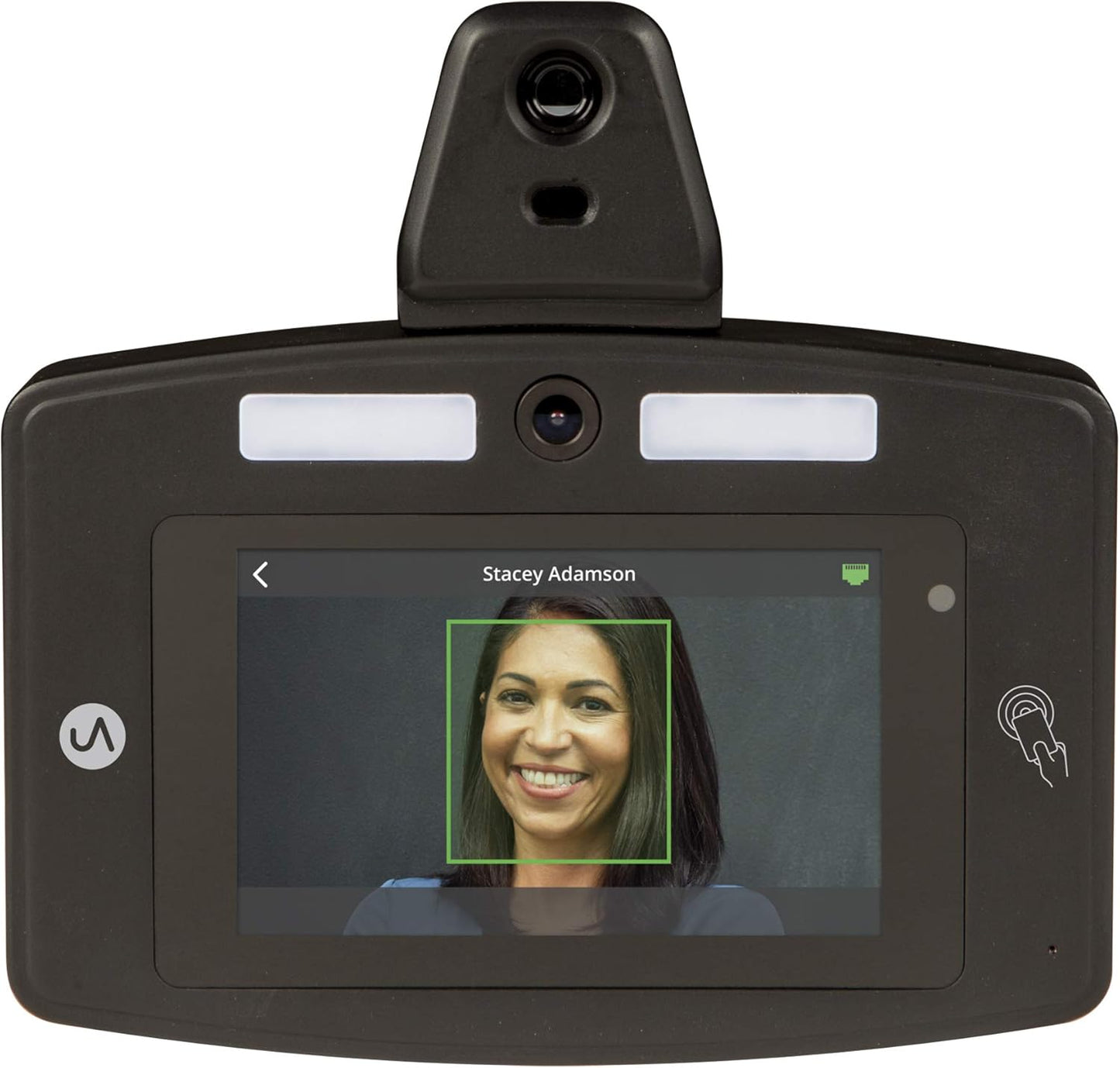 uAttend Touch-Free Voice Control and Facial Recognition Time Clock with Temperature Reader (DR2500)