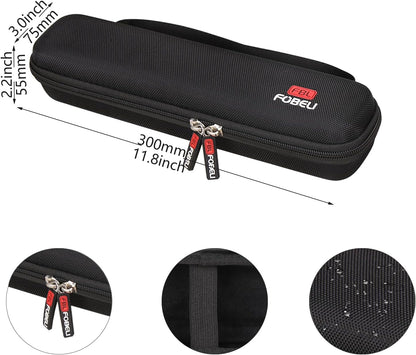 FBLFOBELI EVA Hard Carrying Case Compatible with Epson Workforce ES-50/ES-55R/ ES-60W/ES-65WR/DS-30/DS-70/DS-80W and Epson RapidReceipt RR-60/70W Portable Document Scanner (Case Only) (Black)