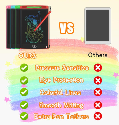 32 Pack LCD Writing Tablet for Kids Drawing Tablet 8.5" Upgraded Drawing Pad Toddler Doodle Board for Kids Bulk Learning Writing Tablet for Class Party