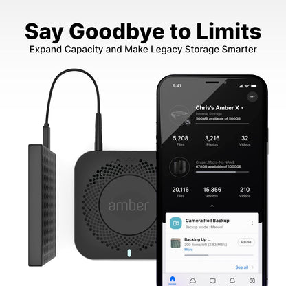 Smart Personal Cloud Storage Device Data and Media Files, Built-in 2TB High-Speed SSD with USB Storage, Plex and Home Assistant/iOS/Android/Windows/Mac Compatible
