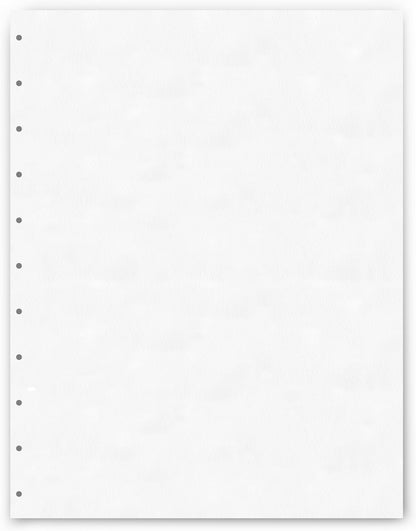 PrintWorks Professional Pre-Punched 11 Hole Velo Bind Paper for 11 Pin & 4 Pin Binding Spines - Book Binding Printer Paper - Made in the USA - 500 Sheets - 8.5" x 11" - 20 lb - 92 Bright White (04330)