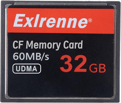 Original 64GB CF Memory Card UDMA Speed Up to 60MB/s SLR Camera CF Card for Professional Photographer,Videographer,Enthusiast