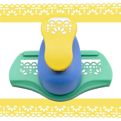 MIAO JIN Leaf lace Craft Punch Hemming Edge Paper Punch Hand Scrapbooking Fancy Border Punch Hole DIY Art scrapbooks, Gift Cards, Wedding Cards, Decorations
