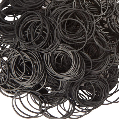 Rubber Bands Size #16 Black Elastic Rubber Band small 600Pcs rubber bands office supplies home Package,Household