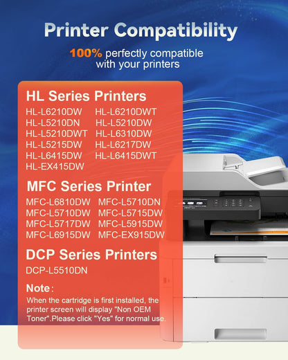 TN920 Toner Cartridge for TN920XL TN920UXXL TN-920 TN 920 Work for HL-L6210DW HL-L6210DWT MFC-L6810DW HL-L5210DW HL-L5210DWT HL-L5210DN Printer - Print up to 3,000 Pages