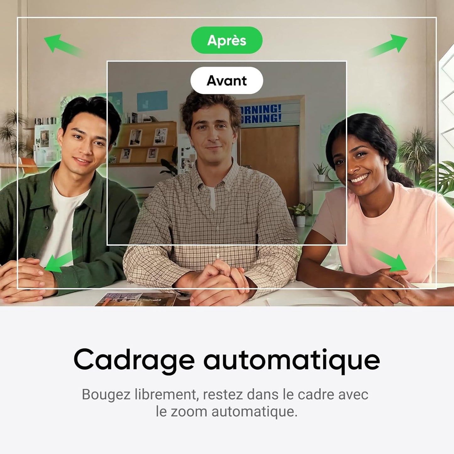 Insta360 Link 2C - 4K Webcam for PC/Mac, 1/2" Sensor, Auto Framing, HDR, AI Noise-Canceling Mic, Gesture Control for Streaming, Video Calls, Gaming, Works with Zoom, Teams, Twitch & More