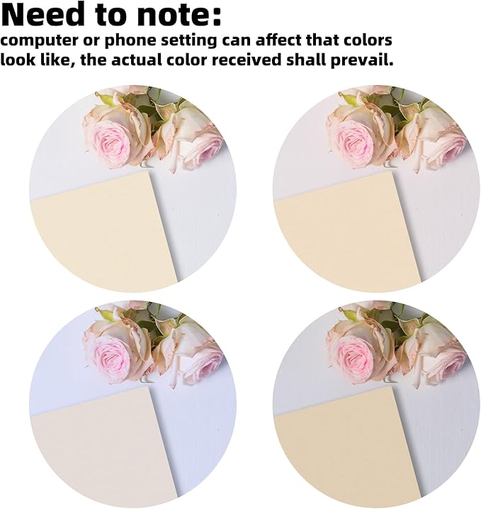 Vienrose 10 x 10 Inch Scrapbook Photo Album, Linen Hardcover Photo Book with 80 White Pages, DIY Memory Book Kit with Accessories for Wedding, Baby Shower, Travel, Christmas (Beige, 40 Sheets)