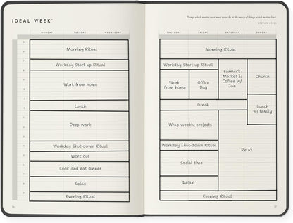 Full Focus Gray Linen Planner by Michael Hyatt - The #1 Daily Planner to Increase Focus, Eliminate Overwhelm, and Achieve Your Biggest Goals - Hardcover