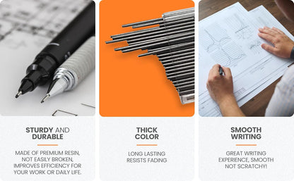 Bild Premium Mechanical Pencil Lead Refills (HB Mega, 0.9 mm)