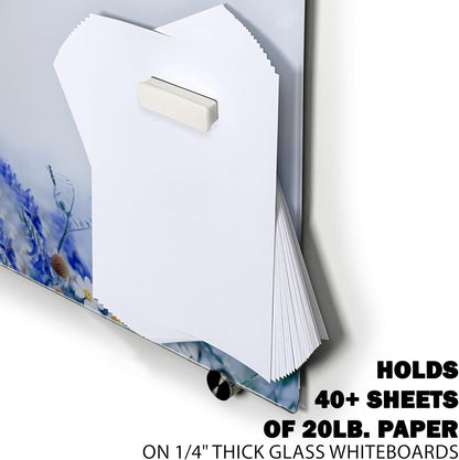 Glassboard Studio Mega Magnets - Neodymium - Heavy Duty, Colorful, Ergonomic, Ideal for Crafting, Quilting, and as Magnetic Knife Holders (12, Tangerine Orange Bar)