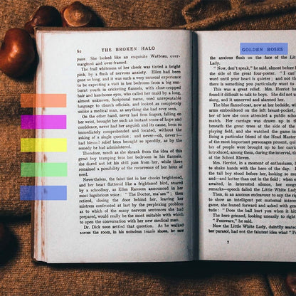 3000 Pieces Neon Page Markers Sticky Index Tabs, Colored Index Tab Flags, Fluorescen Sticker Tabs Note for Books, 12 Sets 2 Designs