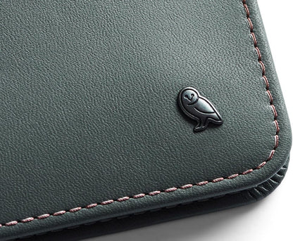 Bellroy Hide & Seek Wallet (Slim Leather Bifold Design, RFID Protected, Holds 5-12 Cards, Coin Pouch, Flat Note Section, Hidden Pocket)