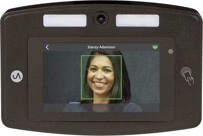 uAttend Touch-Free Voice Control and Facial Recognition Time Clock System for Employees and Small Businesses (DR2000)