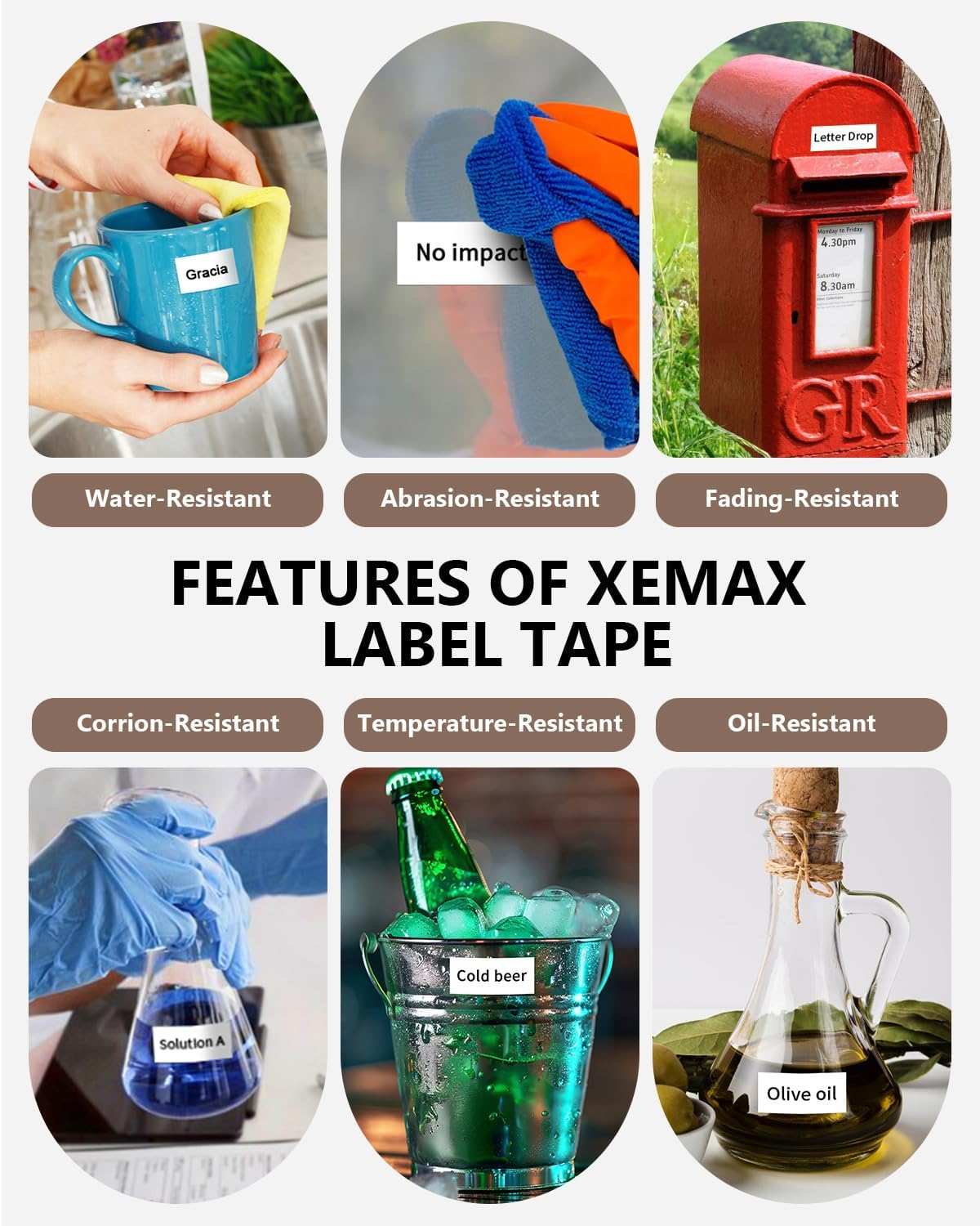 4-Pack 18mm 0.7" Laminated White Compatible for Brother Tze-241 Tze241 Tze241 Tz-241 Tz241 3/4" PTouch Tape Tze Tz 18mm 0.7 Laminated White Label Tape for PT-D400 PT-D410 PT-D600 PTD-610BT