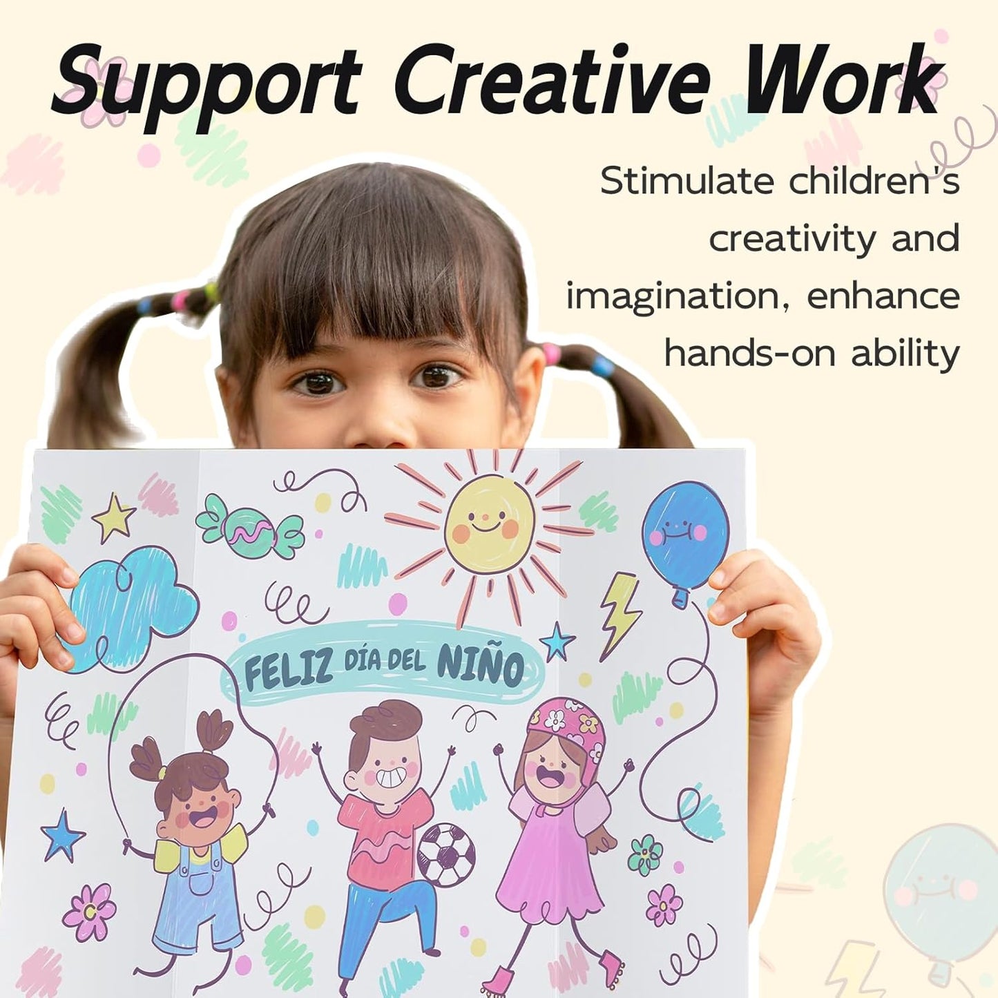 12 Pack Trifold Poster Board, 28x40 Inches White Presentation Board, Portable Display Board for Science Fair, School DIY Project and Business Exhibitions